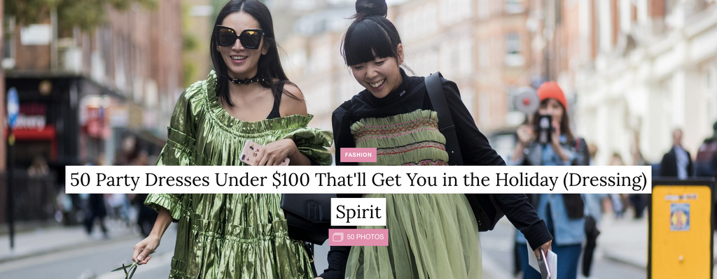 50 Party Dresses Under $100 That'll Get You in the Holiday (Dressing) Spirit