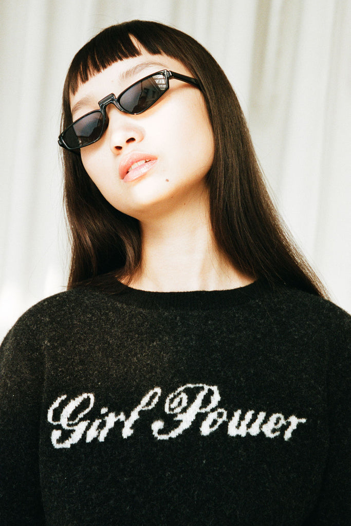 Girl Power Fitted Sweater