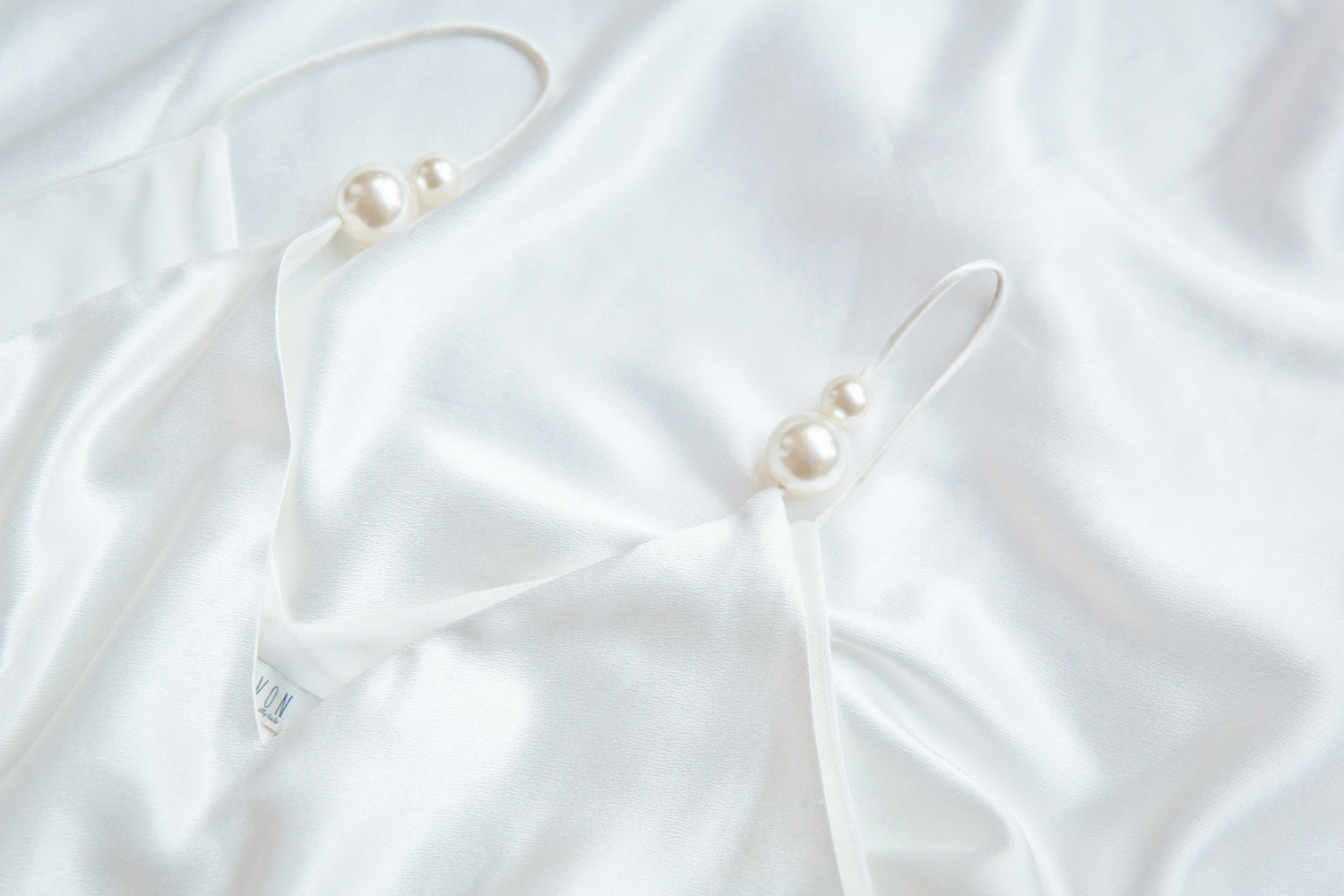Slip on Dress with Pearls