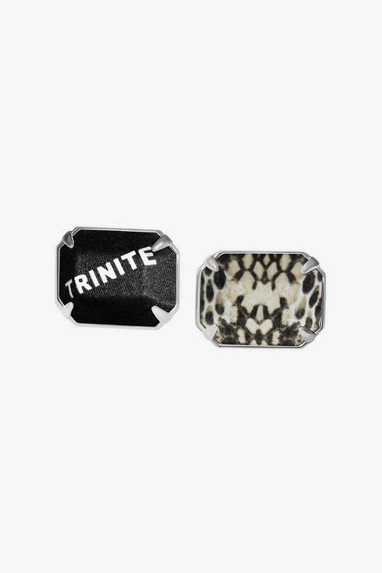 Trinite Logo Clip Earrings