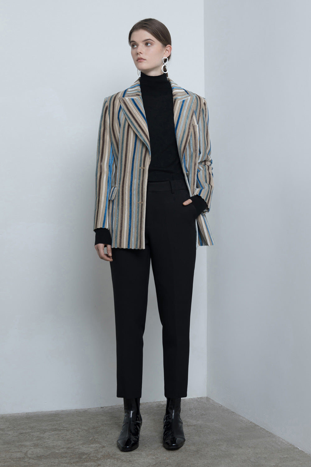 Striped Velvet Jacket