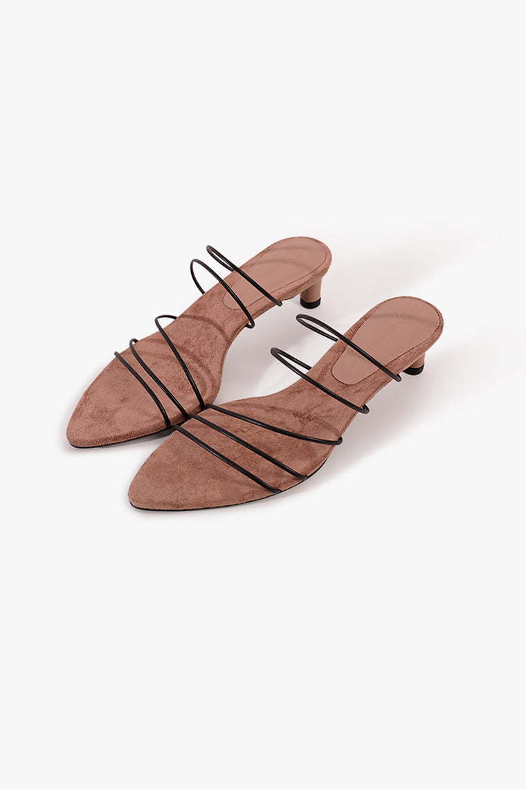 Leather Suede Sandals