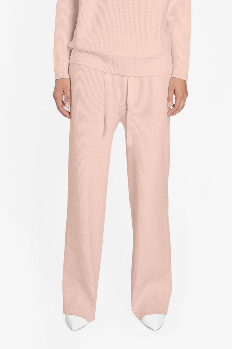 Cashmere Leisure Pants in Pink