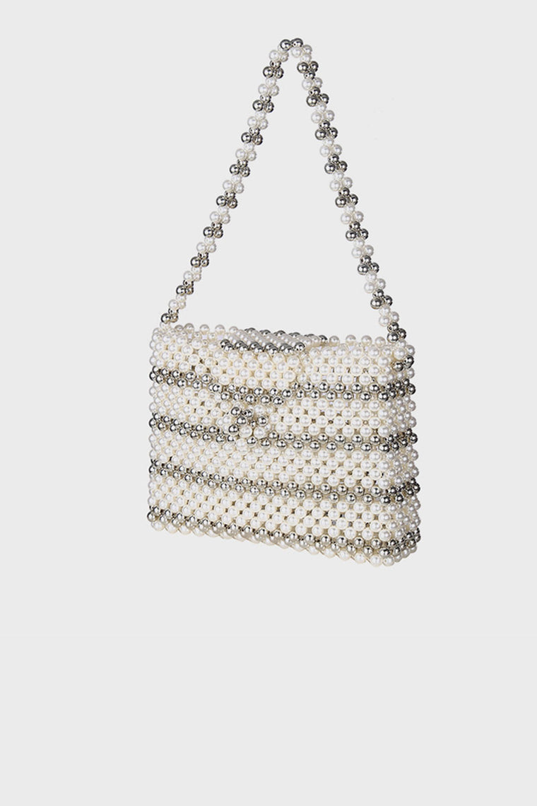 Acrylic Pearl Retro Handbag