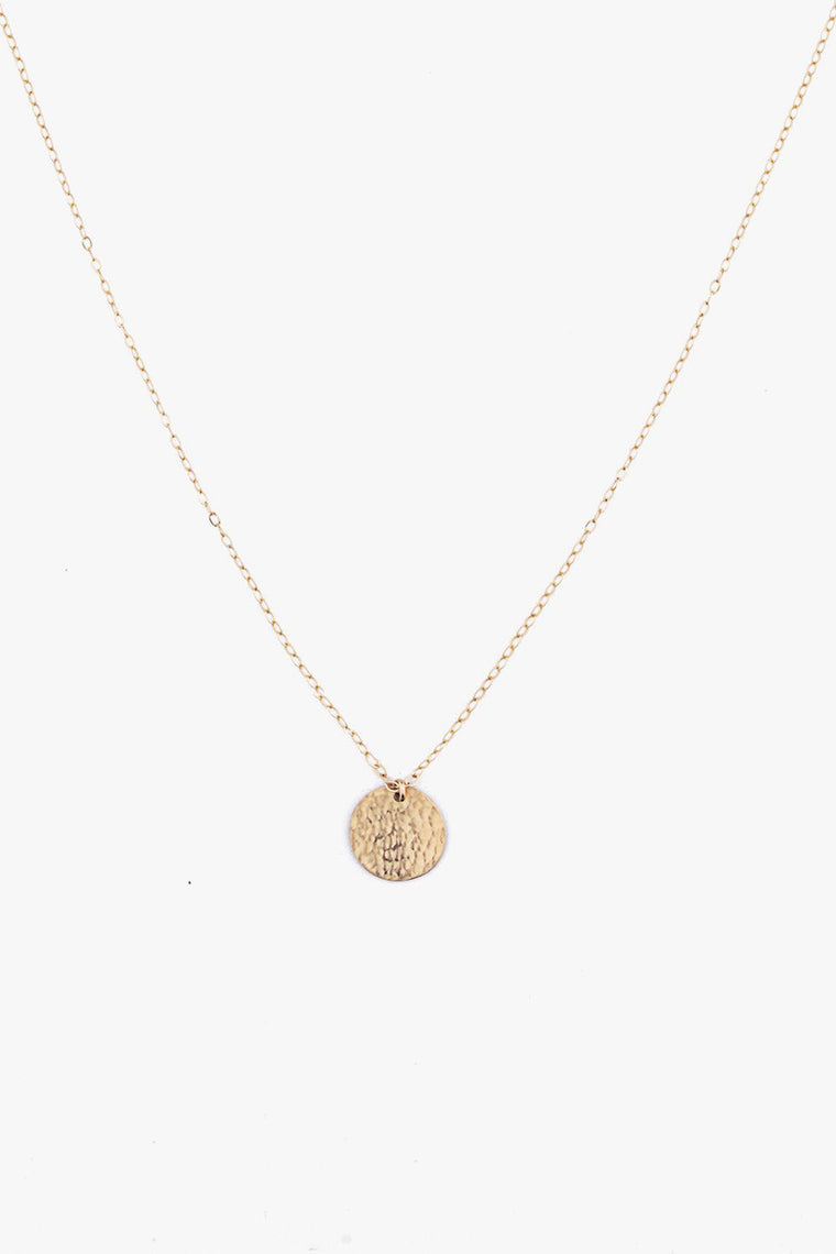 Gold Plated Coin Necklace
