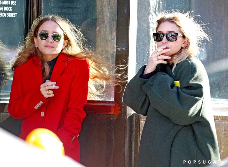 Mary-Kate and Ashley Olsen Are Your Unlikely Source of Holiday Outfit Inspiration