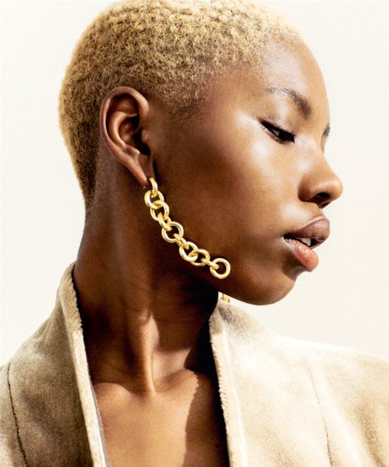 Go Big Or Go Home: 27 Extra-Large Gold Earrings For Making A Statement