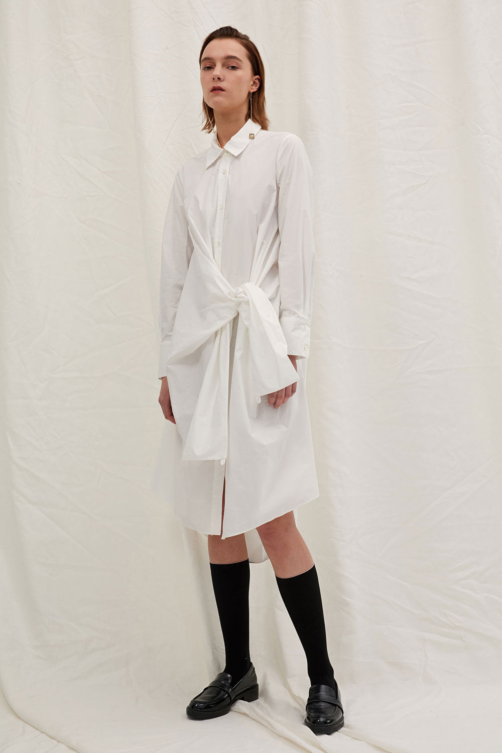 Copy of Asymmetric Shirt Dress